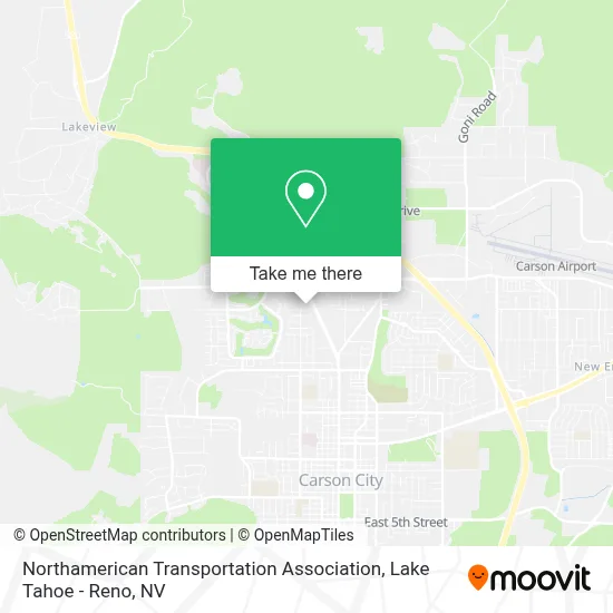 Northamerican Transportation Association map