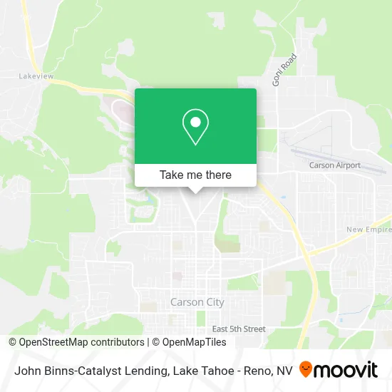 John Binns-Catalyst Lending map