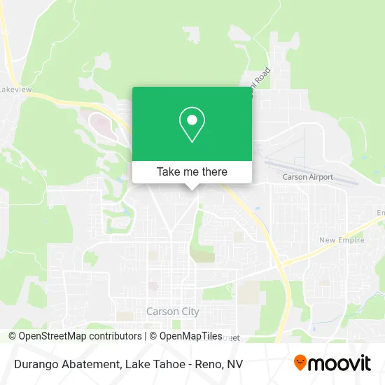 Durango Abatement map