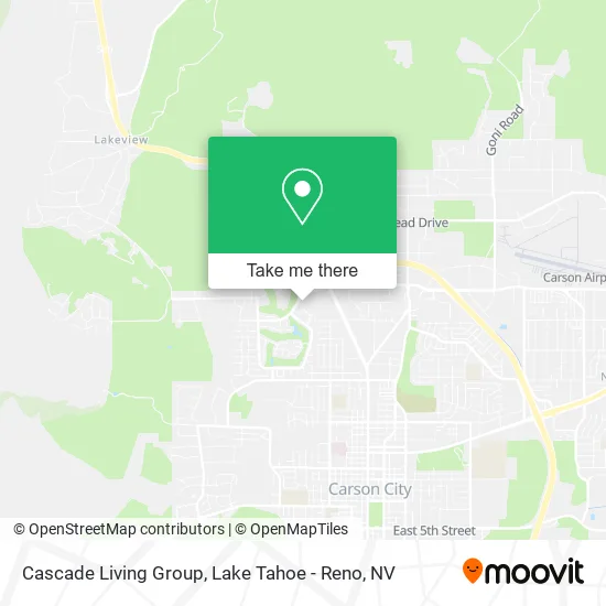 Cascade Living Group map
