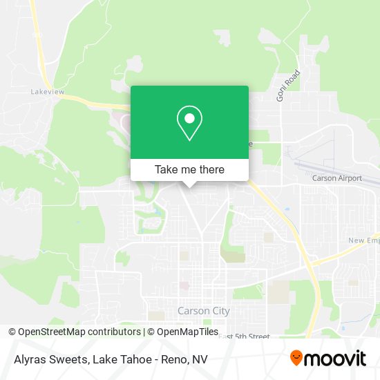 Alyras Sweets map