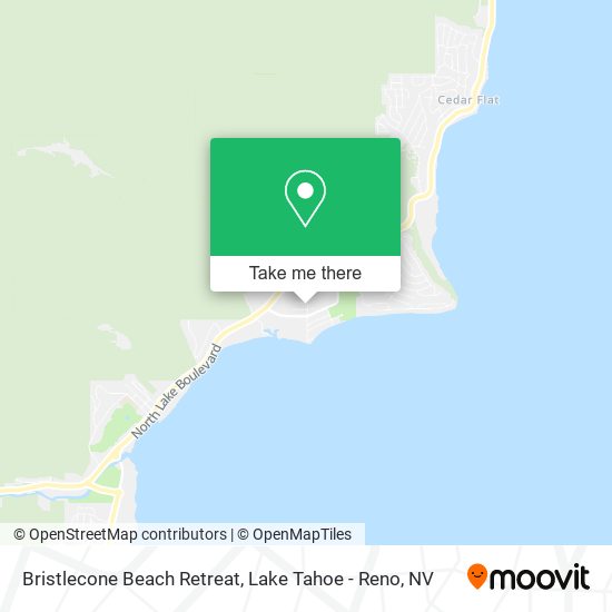 Bristlecone Beach Retreat map