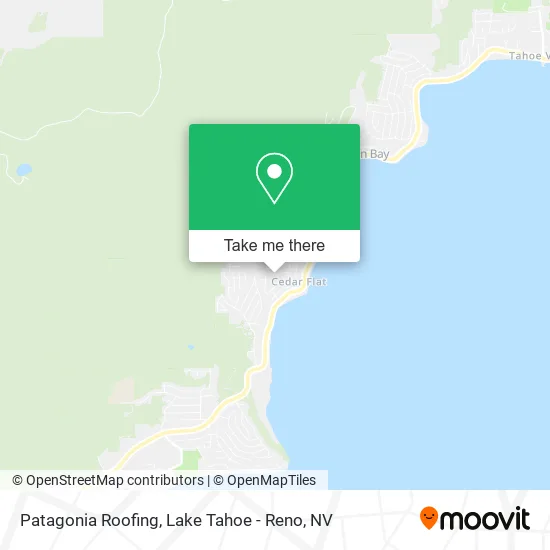 Patagonia Roofing map