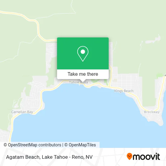 Agatam Beach map