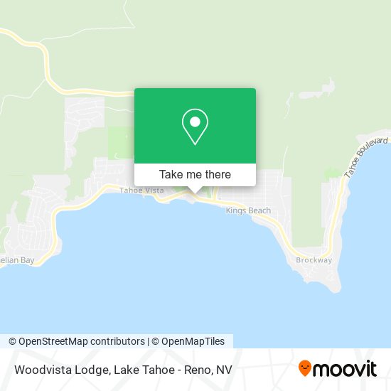 Woodvista Lodge map