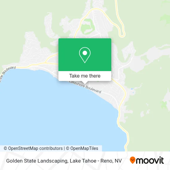 Golden State Landscaping map