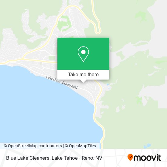 Blue Lake Cleaners map
