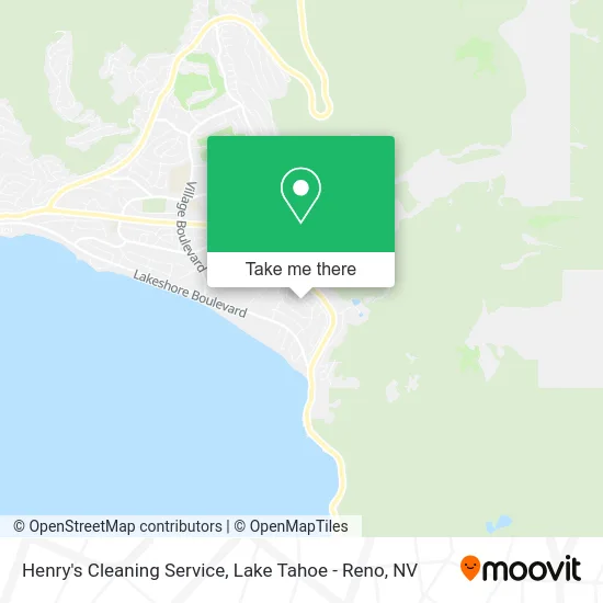 Henry's Cleaning Service map