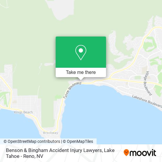 Benson & Bingham Accident Injury Lawyers map