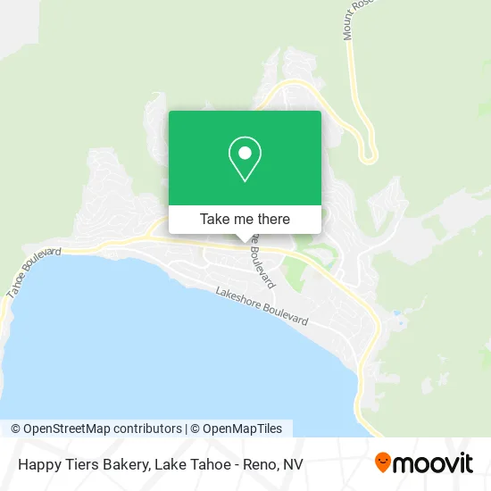 Happy Tiers Bakery map