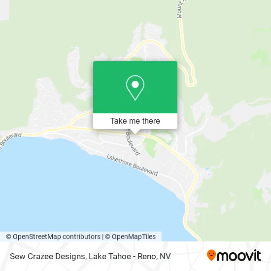 Mapa de Sew Crazee Designs