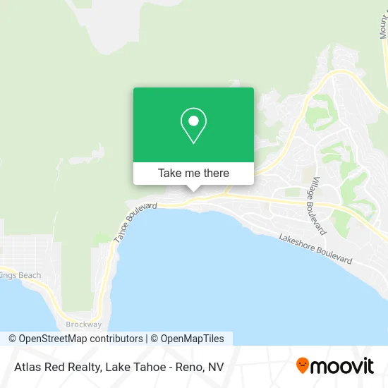 Atlas Red Realty map