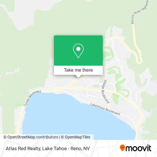 Atlas Red Realty map