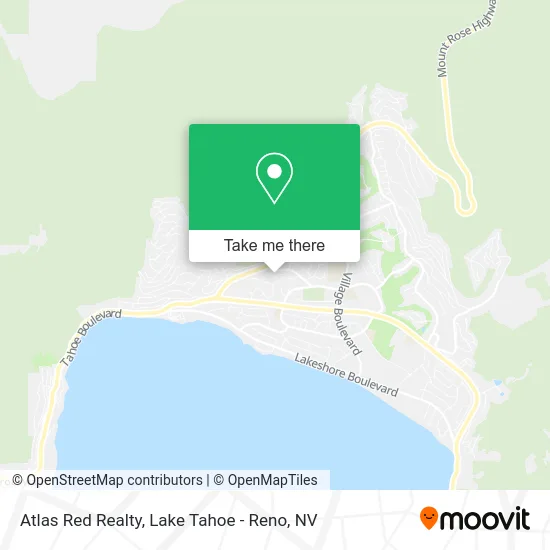 Atlas Red Realty map