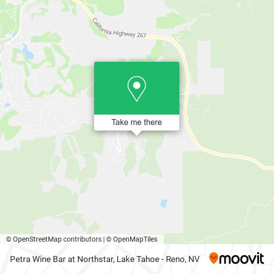 Petra Wine Bar at Northstar map