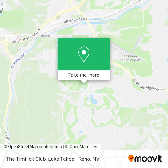 The Timilick Club map