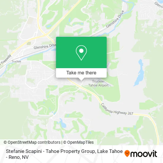 Stefanie Scapini - Tahoe Property Group map