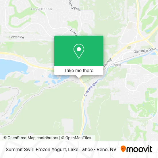 Summit Swirl Frozen Yogurt map