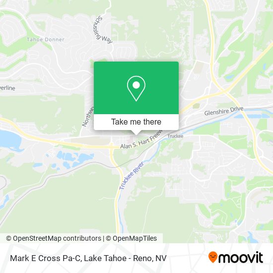 Mark E Cross Pa-C map