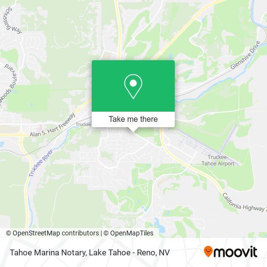 Tahoe Marina Notary map