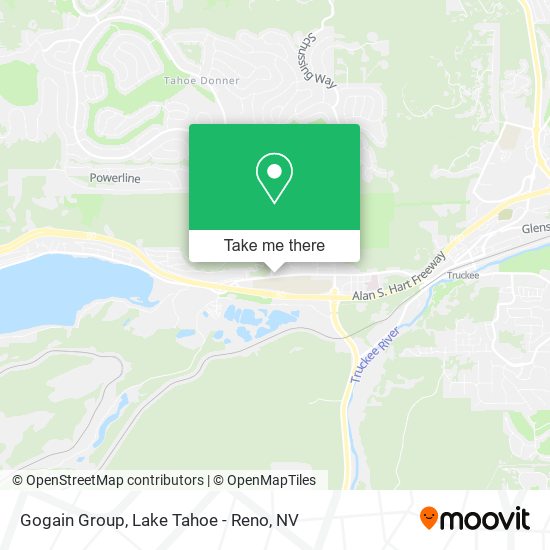 Gogain Group map