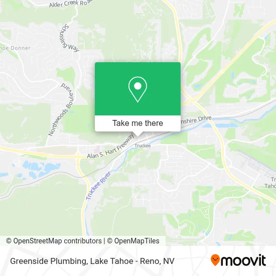 Greenside Plumbing map