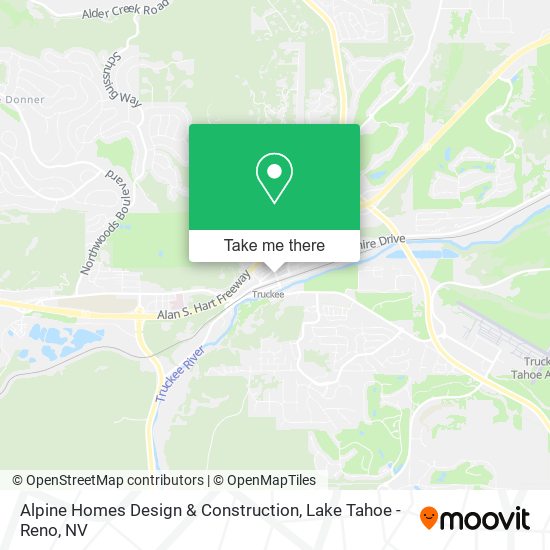 Alpine Homes Design & Construction map