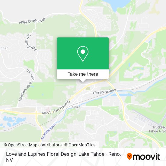 Love and Lupines Floral Design map