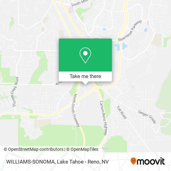 WILLIAMS-SONOMA map