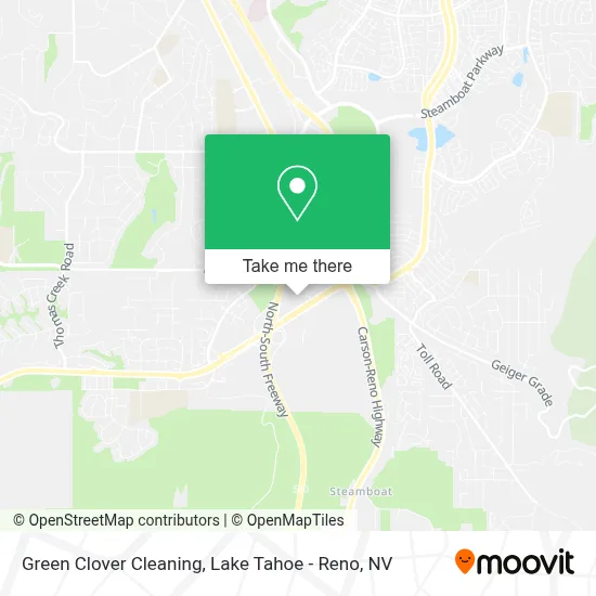 Green Clover Cleaning map