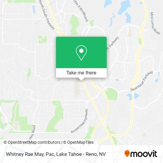 Whitney Rae May, Pac map