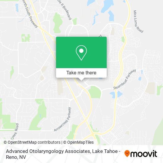Advanced Otolaryngology Associates map