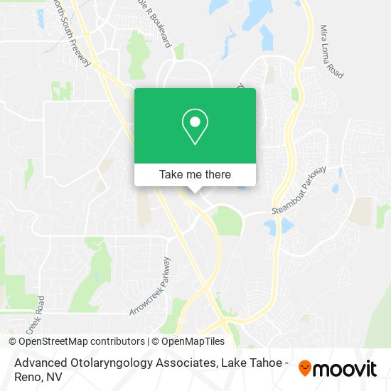 Mapa de Advanced Otolaryngology Associates