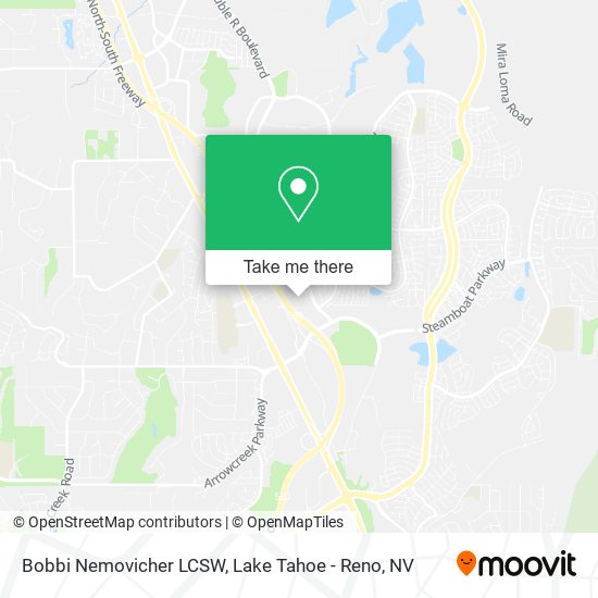 Mapa de Bobbi Nemovicher LCSW