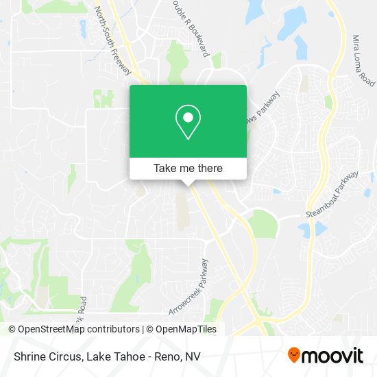 Shrine Circus map