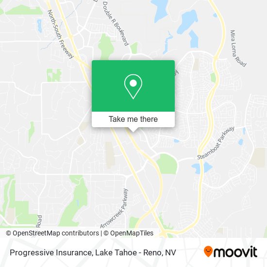 Progressive Insurance map