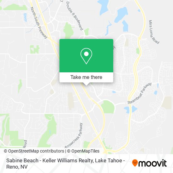 Mapa de Sabine Beach - Keller Williams Realty