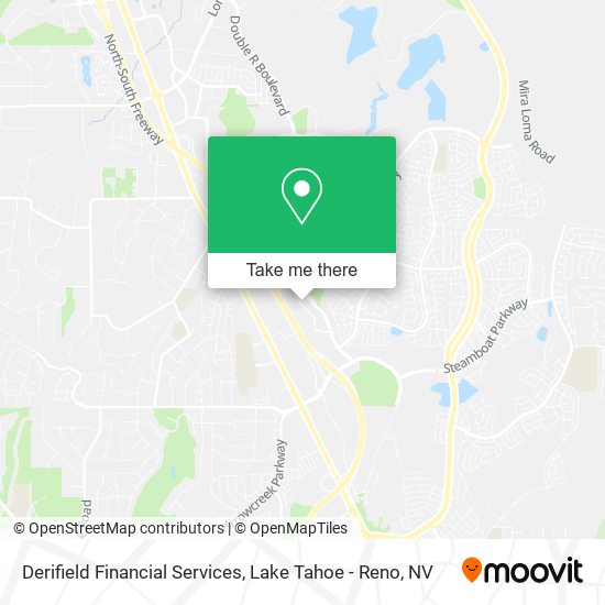 Derifield Financial Services map