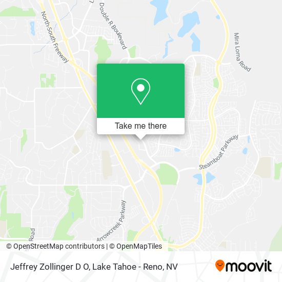 Jeffrey Zollinger D O map