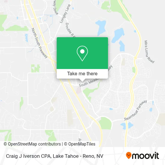 Craig J Iverson CPA map