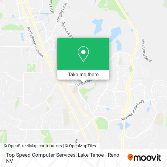 Mapa de Top Speed Computer Services