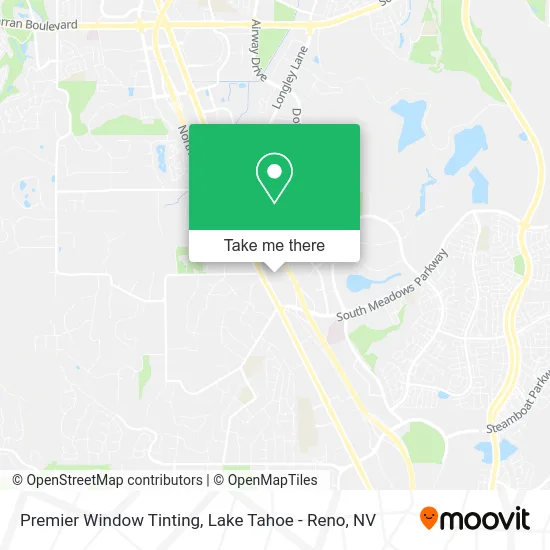 Premier Window Tinting map