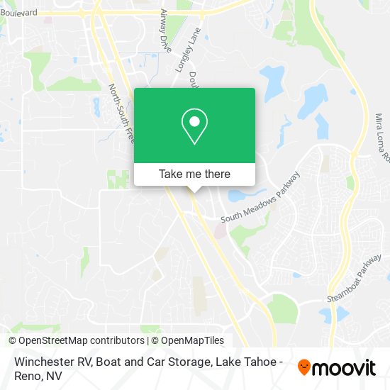 Winchester RV, Boat and Car Storage map
