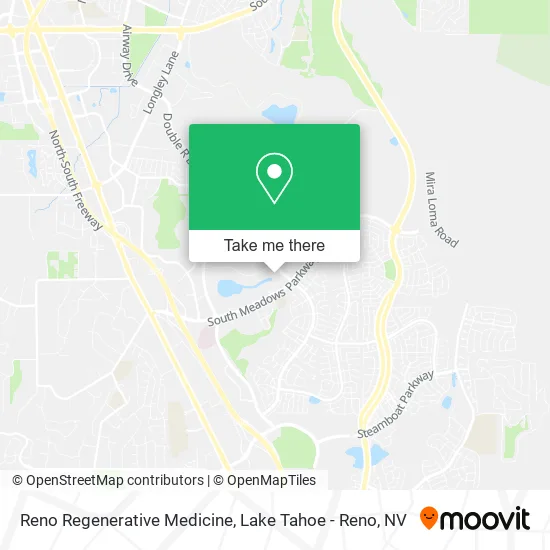 Reno Regenerative Medicine map