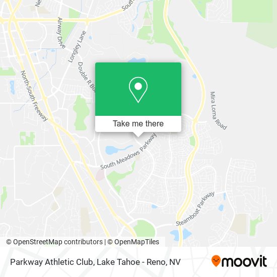 Parkway Athletic Club map
