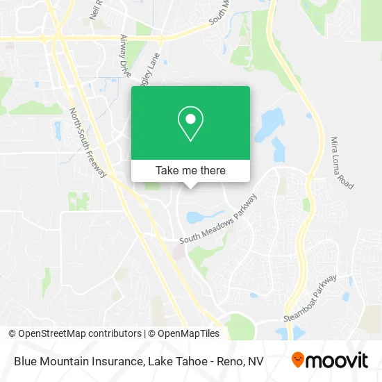 Blue Mountain Insurance map