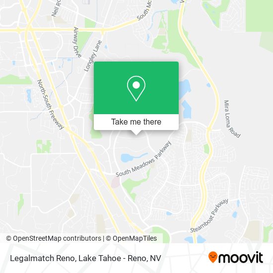 Legalmatch Reno map