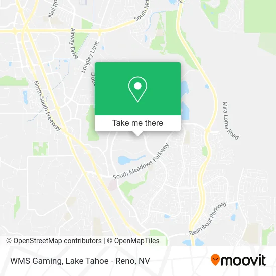 WMS Gaming map