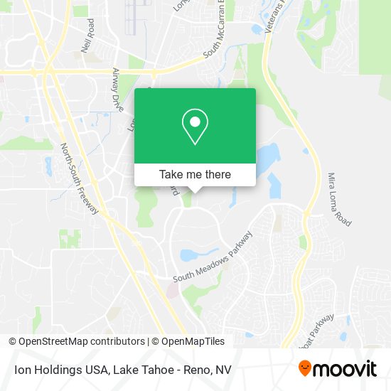 Ion Holdings USA map