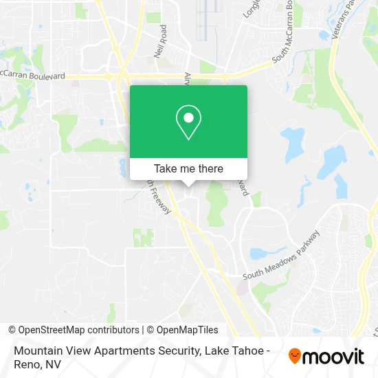 Mountain View Apartments Security map